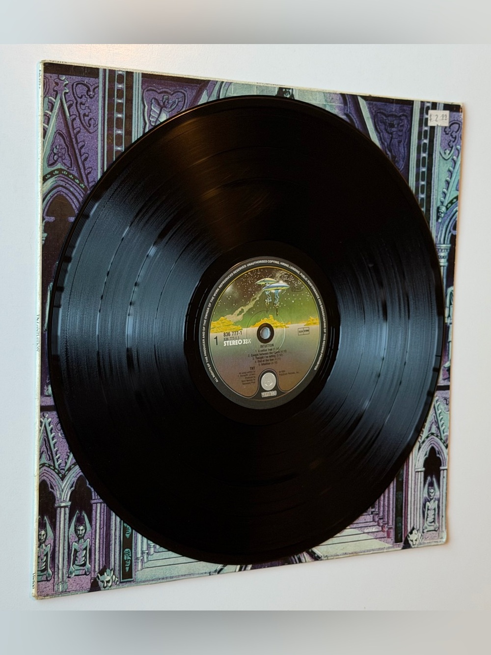 TNT Intuition LP Vinyl Record 1989 PolyGram 836 777-1 Europe Pressing EX/EX - Picture 6 of 15